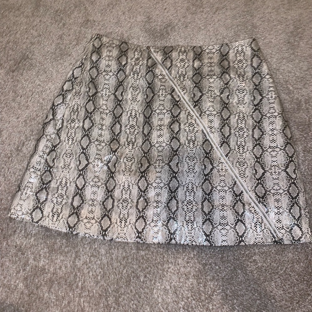 Snakeskin Impeccable Pig Skirt - image 1